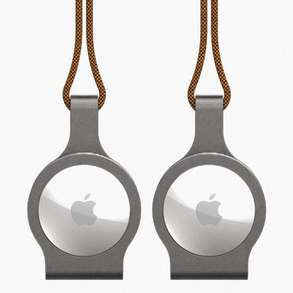 Two Stonewashed Titanium AirClips